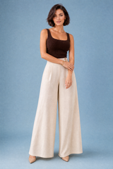 Pantalon palazzo fluide