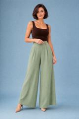 Pantalon palazzo fluide