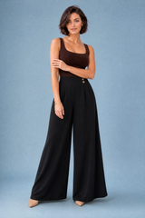 Pantalon palazzo fluide