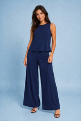 Ensemble pantalon large fluide