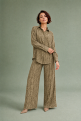 Ensemble ample motif jacquard