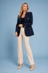 Blazer oversize double boutonné